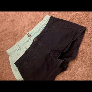 2 pair Express shorts